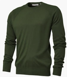 Dunkelgrüne Pullover