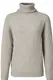 Hellgraue Winterpullover