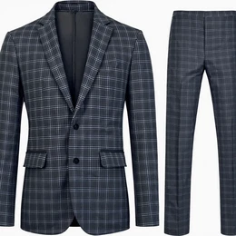 Karierte Blazer