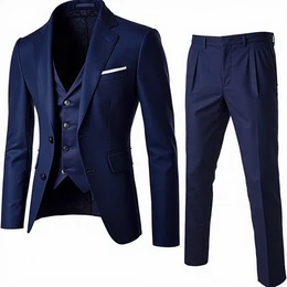 Blaue Business Anzüge