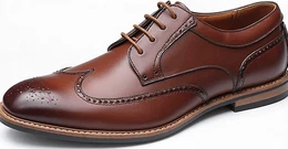 Braune Business-Schuhe