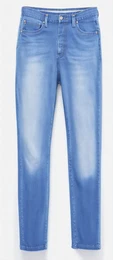 Blaue Stretch Jeans
