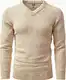 Beige Wollpullover