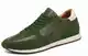 Dunkelgrüne Sneaker