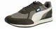 Dunkelgraue und graue Sneaker