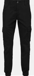 Schwarze Cargohosen