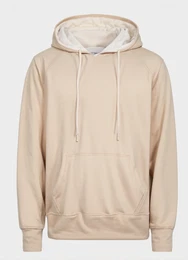 Beige Strick Hoodies