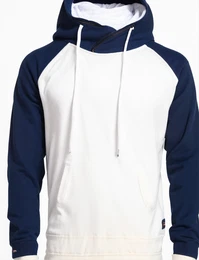 Weiße Strick Hoodies
