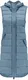 Modré Dlouhé Puffer Vesty