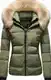 Zelené zimní bundy Only