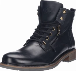 Schwarze Winterstiefeletten