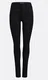 Černé Skinny Džíny s Vysokým Pasem Černé Skinny Džíny s Vysokým Pasem
