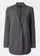 Siva Midi Blazer za dame