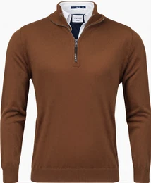 Dunkelbraune Wollpullover
