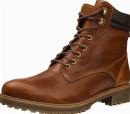 Dunkelbraune klassische Stiefel