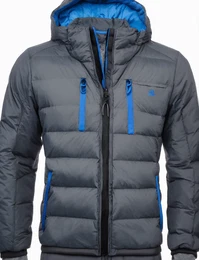 Graue Puffer Jacken