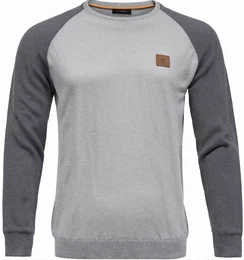 Graue Feinstrickpullover