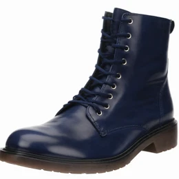 Dunkelblaue klassische Stiefel