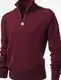 Rote Pullover mit Reißverschluss