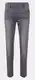 Graue Low Waist Jeans