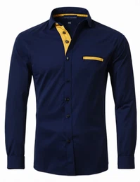 Dunkelblaue T-Shirts