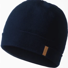 Blaue Wintermützen