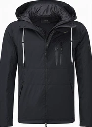 Schwarze Basic Steppjacken