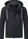 Schwarze Basic Steppjacken