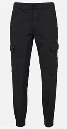 Schwarze Cargohosen