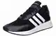 Schwarze Schmale Sneakers