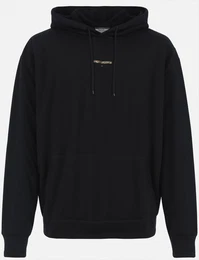 Schwarze Strick Hoodies