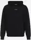 Schwarze Strick Hoodies
