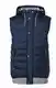 Modré Krátké Puffer Vesty