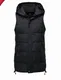 Černé puffer vesty