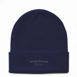 Blaue Wintermützen