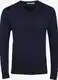 Dunkelblaue Basic Pullover