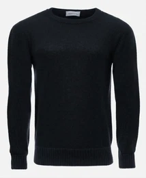Dunkelgraue Winterpullover