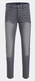 Graue Winter Jeans