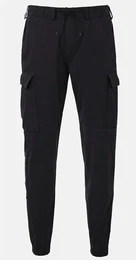 Schwarze Cargohosen
