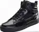 Schwarze Schmale Sneakers
