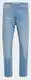 Blaue Straight Leg Jeans