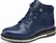Dunkelblaue Stiefeletten