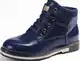 Blaue Sneaker