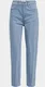 Světle modré Mom Jeans s Vysokým Pasem
