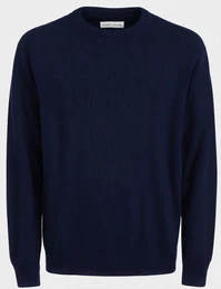 Dunkelblaue Pullover