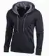 Schwarz Troyer, Sweatshirts für Männer Schwarz Troyer, Sweatshirts für Männer
