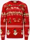 Rote Winterpullover Rote Winterpullover