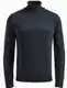 Dunkelgraue Rollkragenpullover