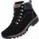 Schwarze Schnürstiefel