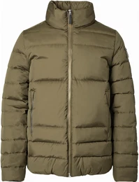 Dunkelgrüne Winterjacken